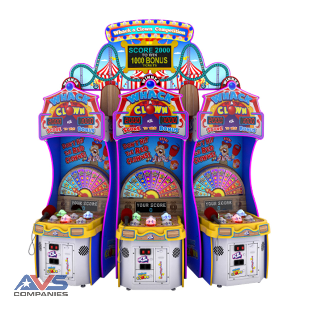Whack a Clown 3P Game 