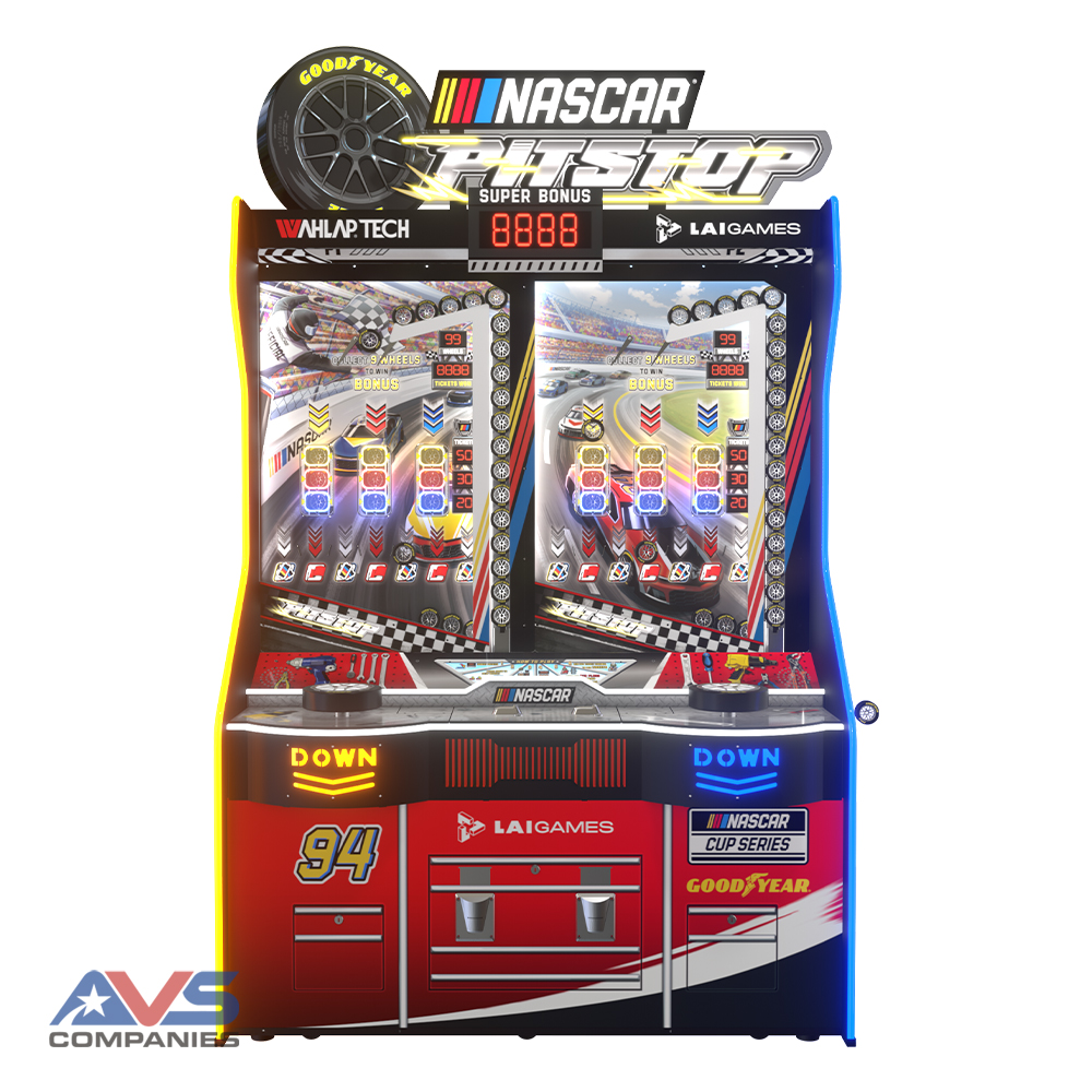 LAI Games NASCAR Pit Stop Front