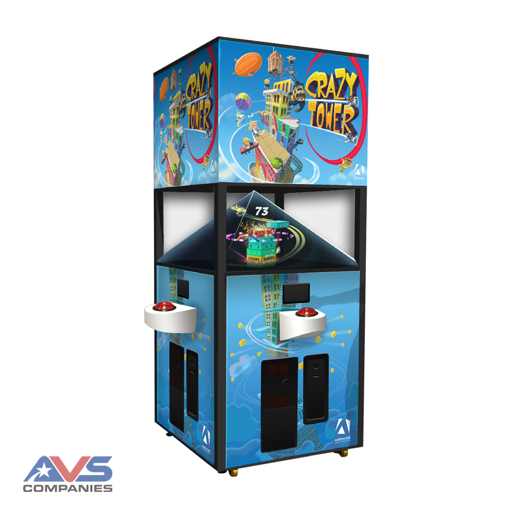 Adrenaline Amusements Crazy Tower Cabinet (Website)