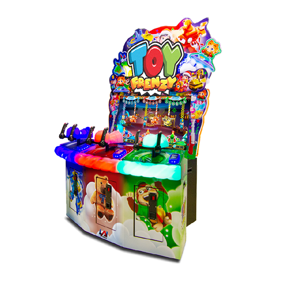 LAI Games Toy Frenzy cabinet facing to the left