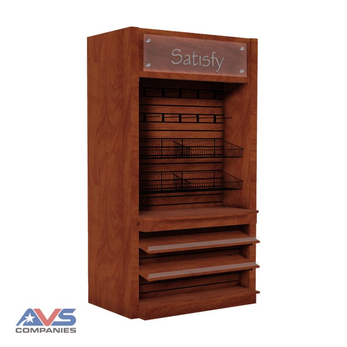 Micro Market Fixtures Inline Undercounter Merchandiser Base (IUMB)