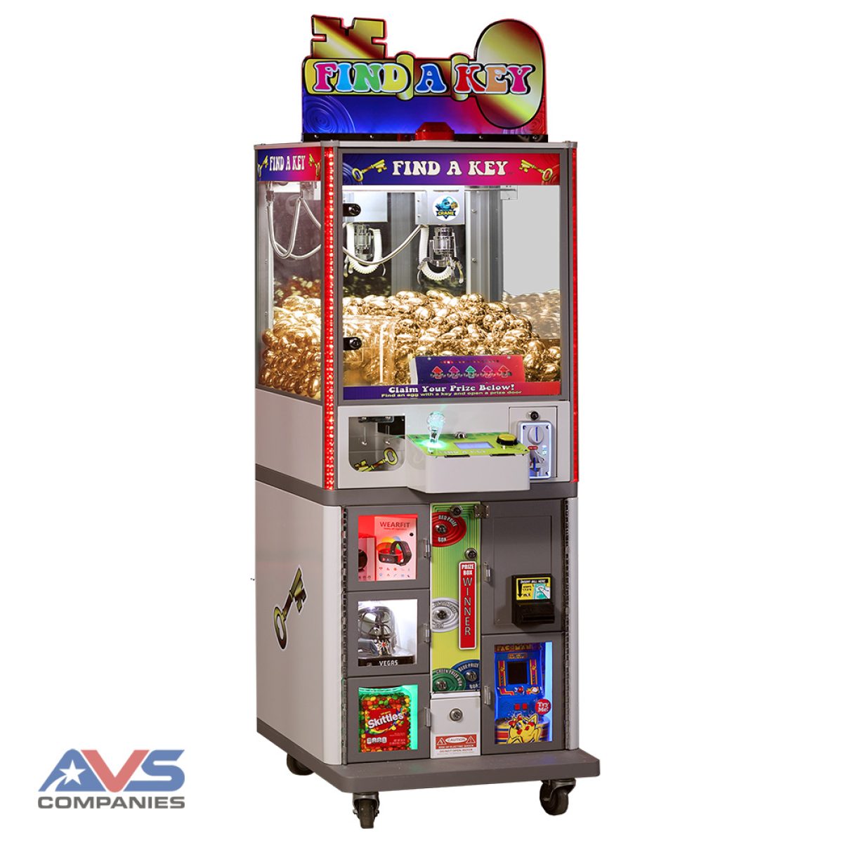 Find a Key Claw Machine - AVS Companies