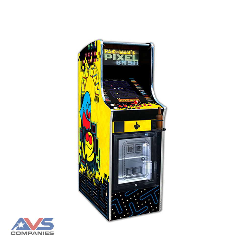 Pac-Man Pixel Bash Chill Cabinet Website