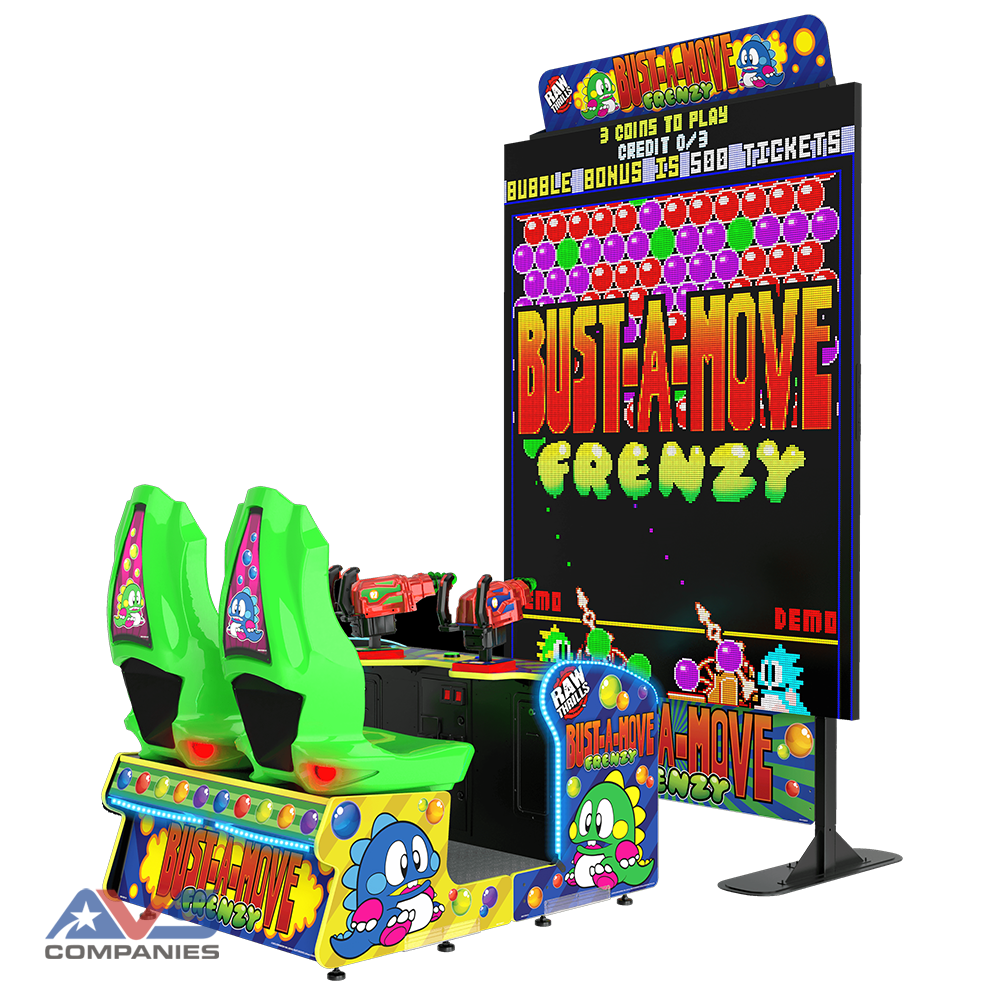 Raw-Thrills-Bust-A-Move®-Frenzy™ Website