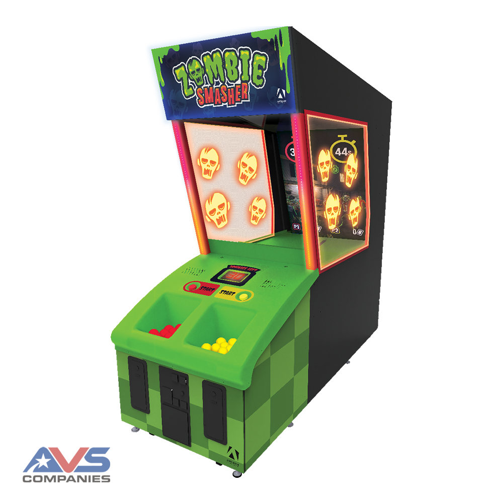 Adrenaline Amusements Zombie Smasher Cabinet (Website)