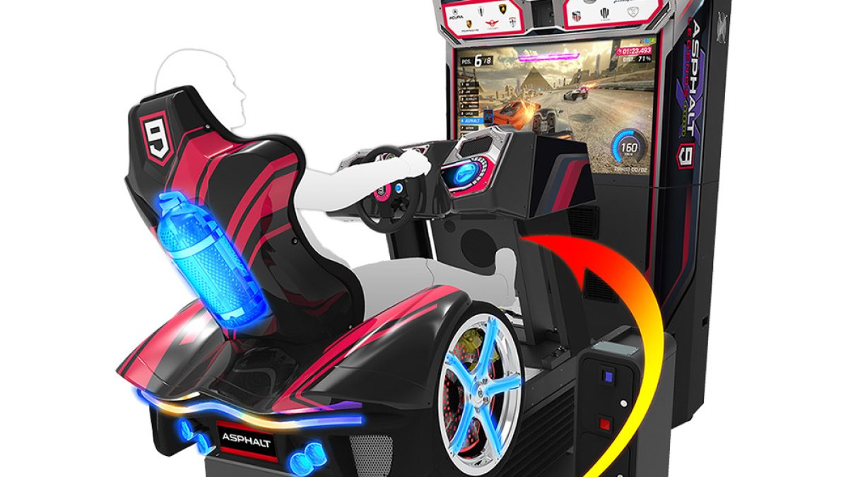 Asphalt 9 Legends Arcade DX 5D Simulator - AVS Companies