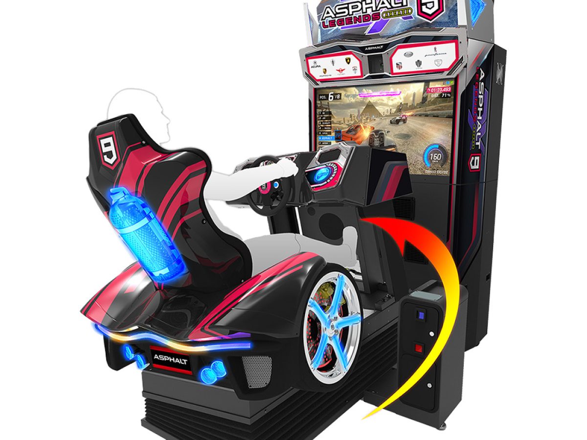 Asphalt 9 Legends Arcade DX 5D Simulator - AVS Companies