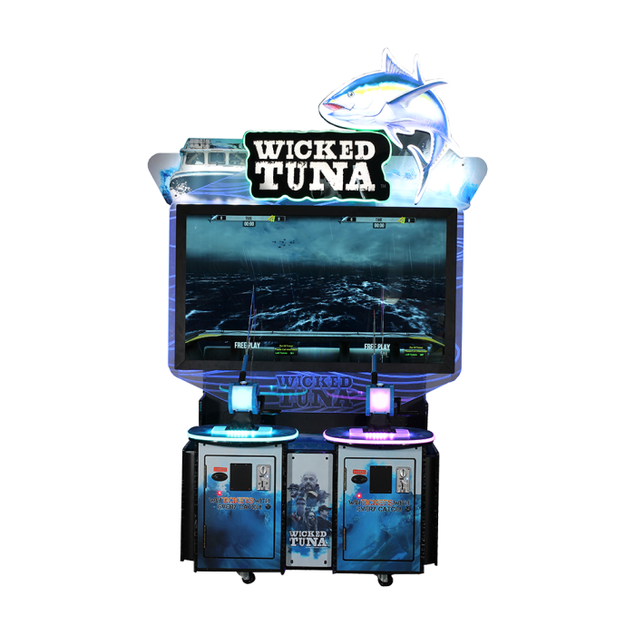 UNIS Wicked Tuna 2P cabinet facing the front