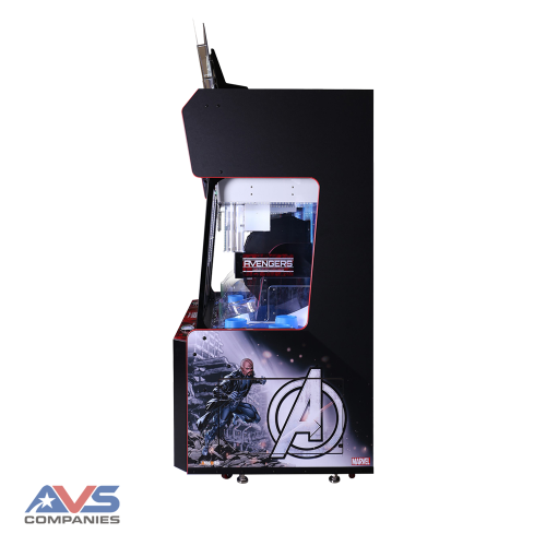 Avengers Infinity Stone Challenge cabinet right side