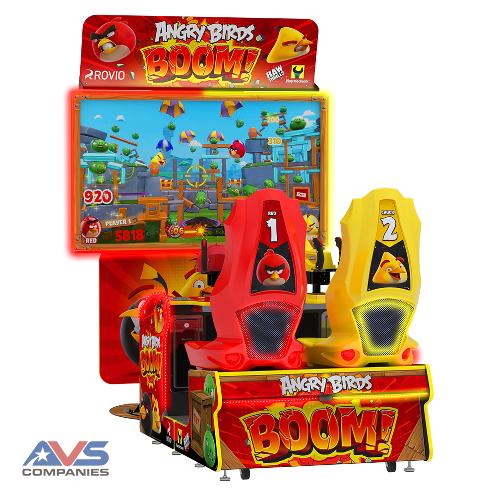 Angry Birds Boom! – Cabinet Render (Front) Website