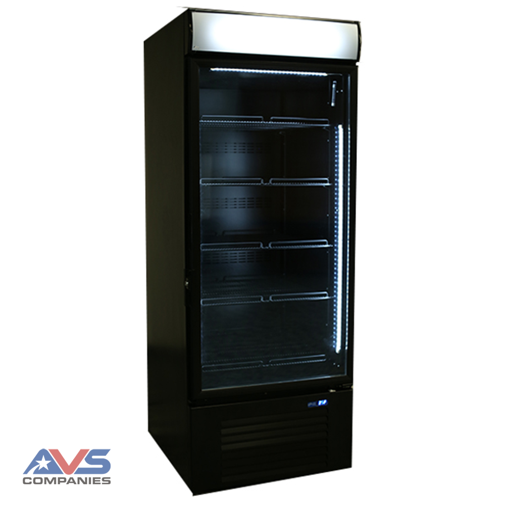 CoolBlu Cooler with Header Black Interior Propane