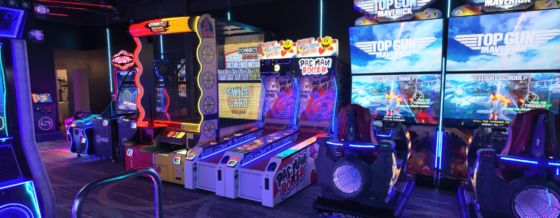 new arcade installation