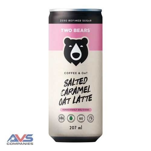 Frothed Salted Caramel Oat Latte