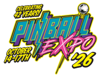Pinball expo 2026 logo